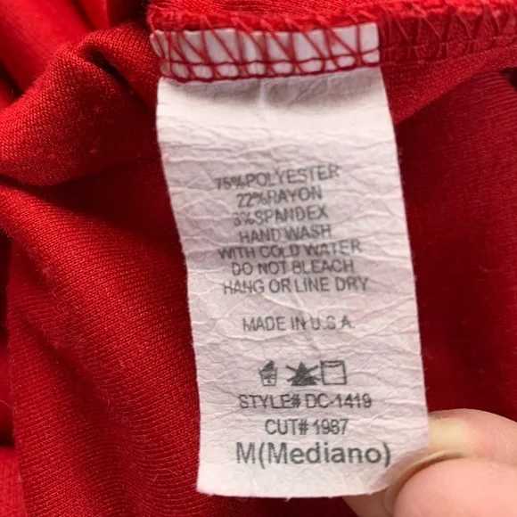 Rosebud Red Cocktail Dress - Picture 4 of 13